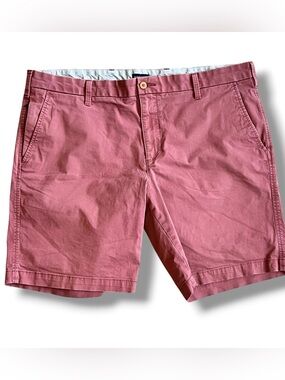 Dockers Perfect Short Men 38 Supreme Flex Flat Front Chino Short Security Pocket